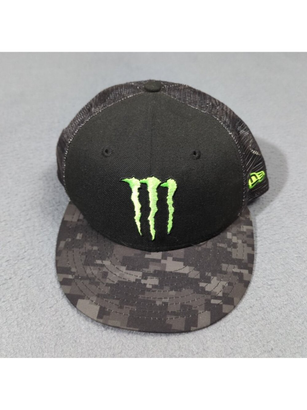 Monster Energy Hat New Era 9Fifty Adult OS Black Mesh Back Adjustable